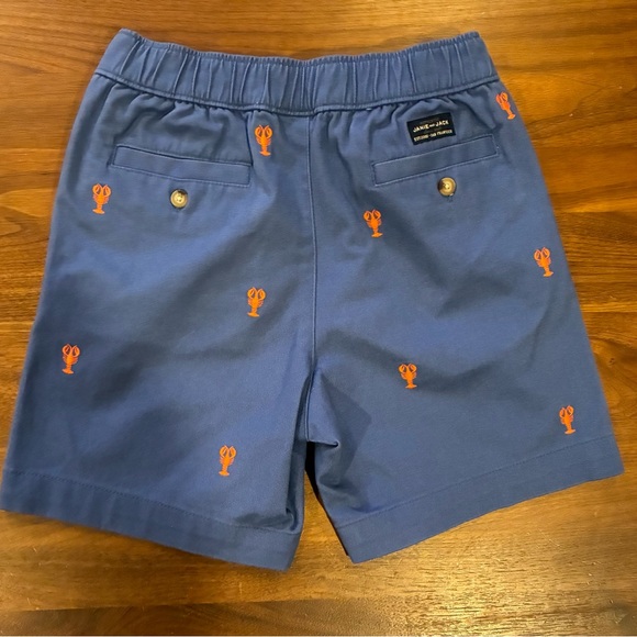 Janie and Jack Embroidered Lobster Pull-On Short - Picture 3 of 4